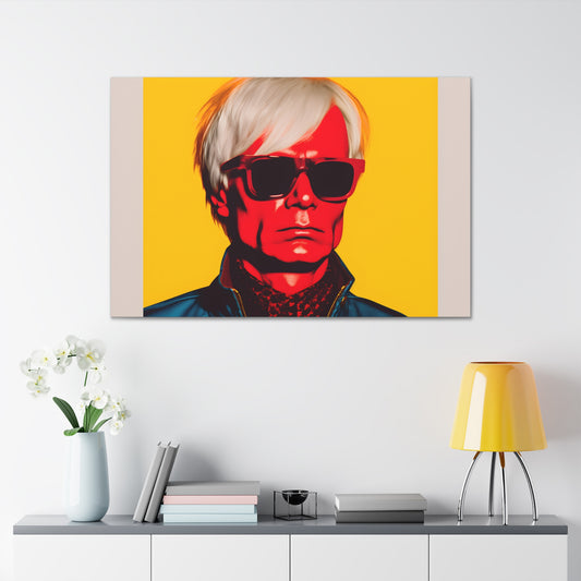 Andy Warhol Red Face Paint