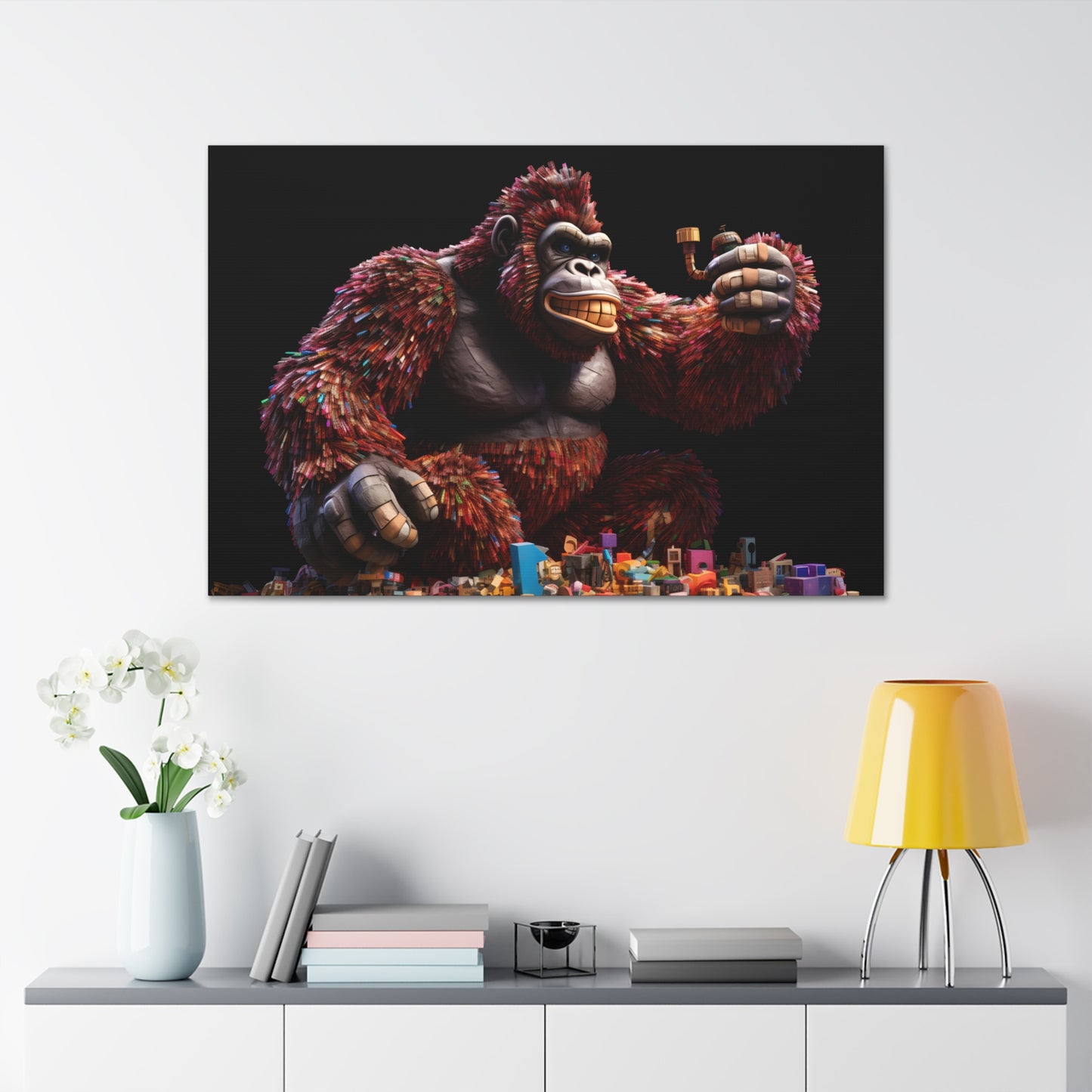 Pixelated Kong