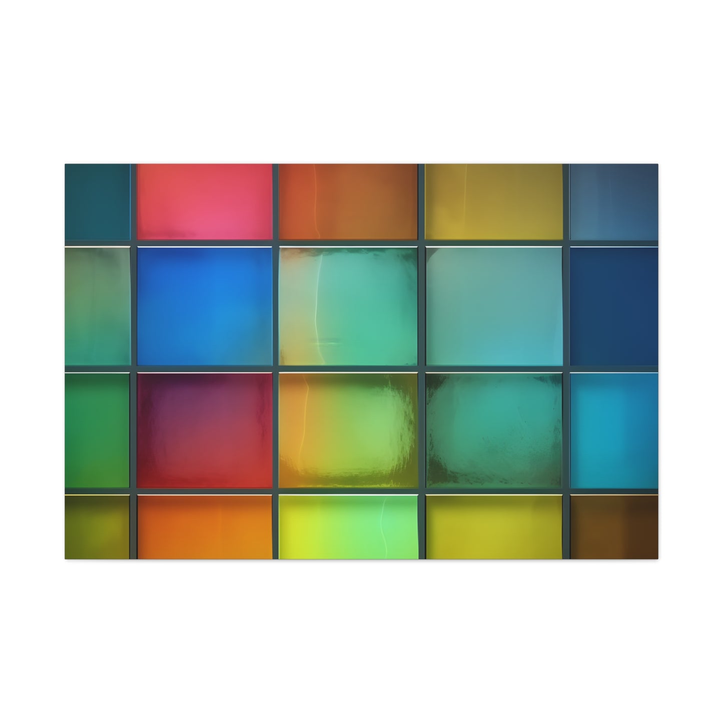Colored Glass Squares