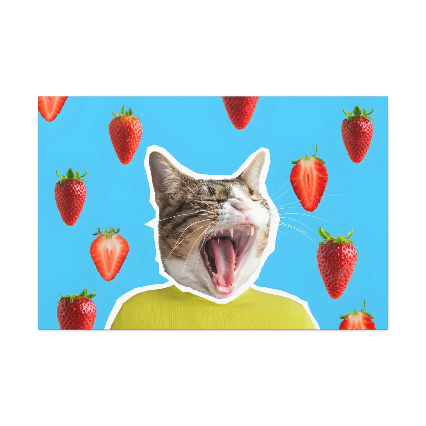 Laser Cat Strawberry Edition